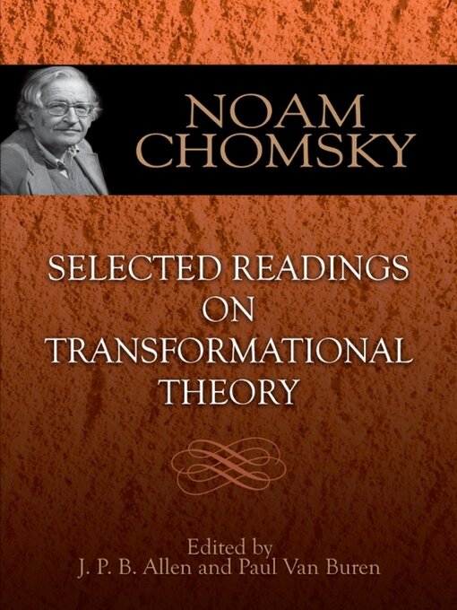 Title details for Selected Readings on Transformational Theory by Noam Chomsky - Available